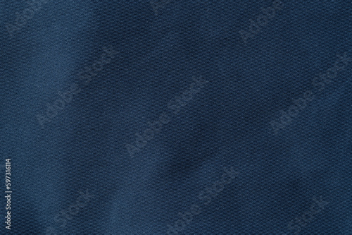 Deep blue color fabric material