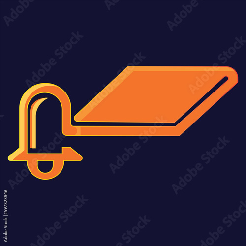 illustration of a lock with key