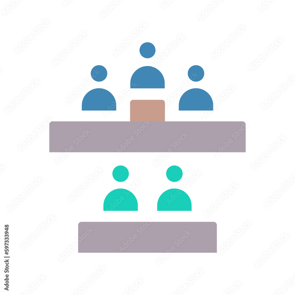 Politics flat icon for judgement, legislation, senate, professions and jobs, attorney, congress, legal, political, conference, and meeting logo Politics flat icon for judgement, legislation, senate, professions and jobs, attorney, congress, legal, political, conference, and meeting logo