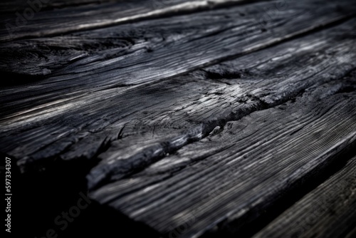 the texture of a wooden surface in close-up. Generative AI