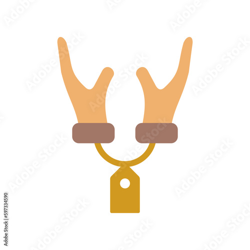 Human Trafficking flat icon for slave, kidnap illegal, hands and gestures, miscellaneous, criminal, abduction, steal, law, chain logo