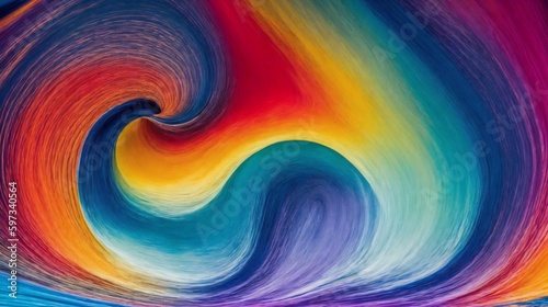 abstract background swirl  Generative AI 