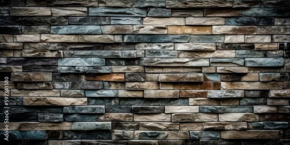 Abstract stone wall texture background. Created Generative Ai Abstract stone wall texture background. Created Generative Ai