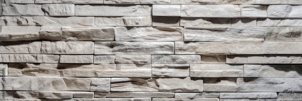 White stone wall texture background. Created Generative Ai White stone wall texture background. Created Generative Ai