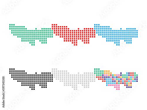 東京都　地図（スクエア②）