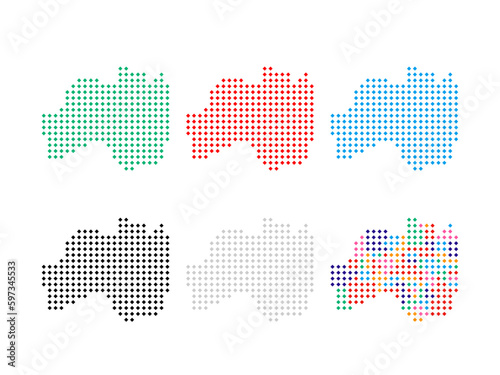福島県　地図（スクエア⑤）