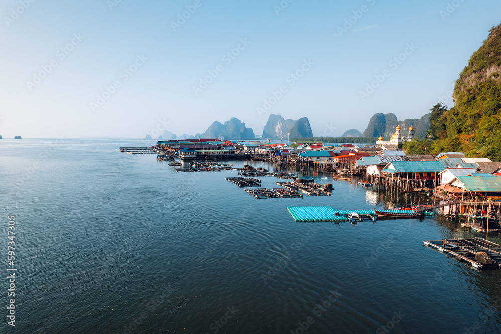 Fisherman's village in the middle of the sea, Koh Panyee