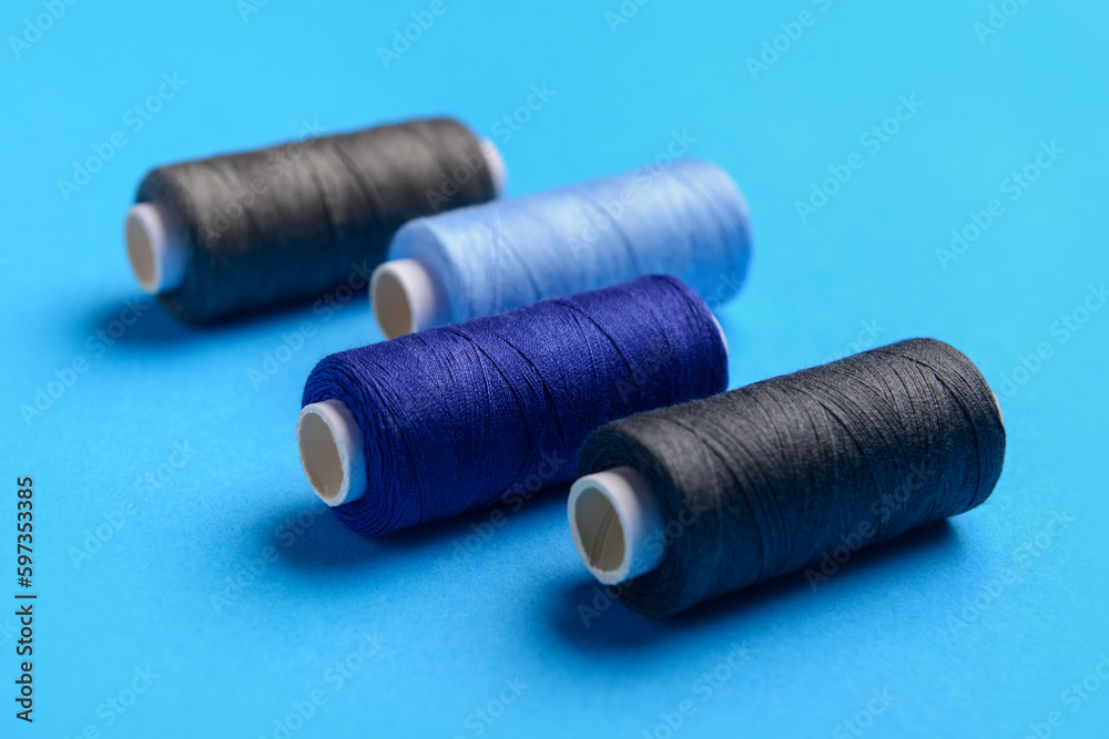Different threads on color background Different threads on color background