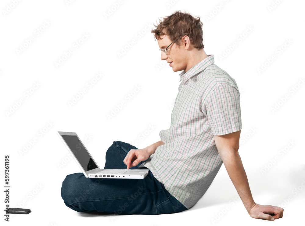 man using his laptop man using his laptop