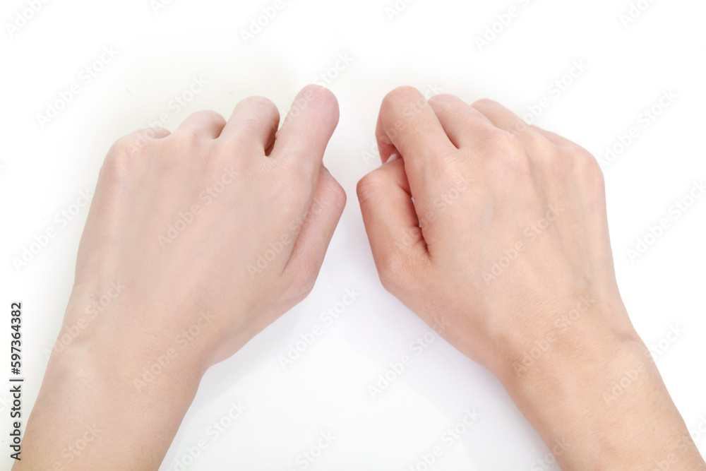 Skin tone contrast picture after applying whitening cream on hands, The concept of cosmetics, skin care, lotion, makeup, spa. Banner Flat lay, closeup Skin tone contrast picture after applying whitening cream on hands, The concept of cosmetics, skin care, lotion, makeup, spa. Banner Flat lay, closeup