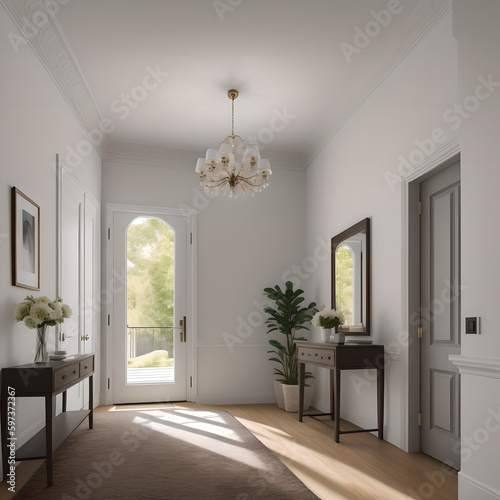 modern foyer