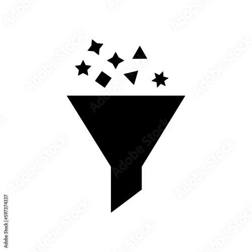 Content curation icon. Content curation vector illustration on white background..eps