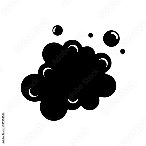 Foam icon. Trendy linear Foam logo illustration on white background 