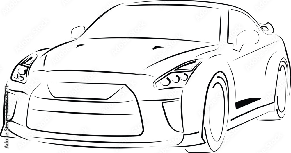 Obraz premium gtr
