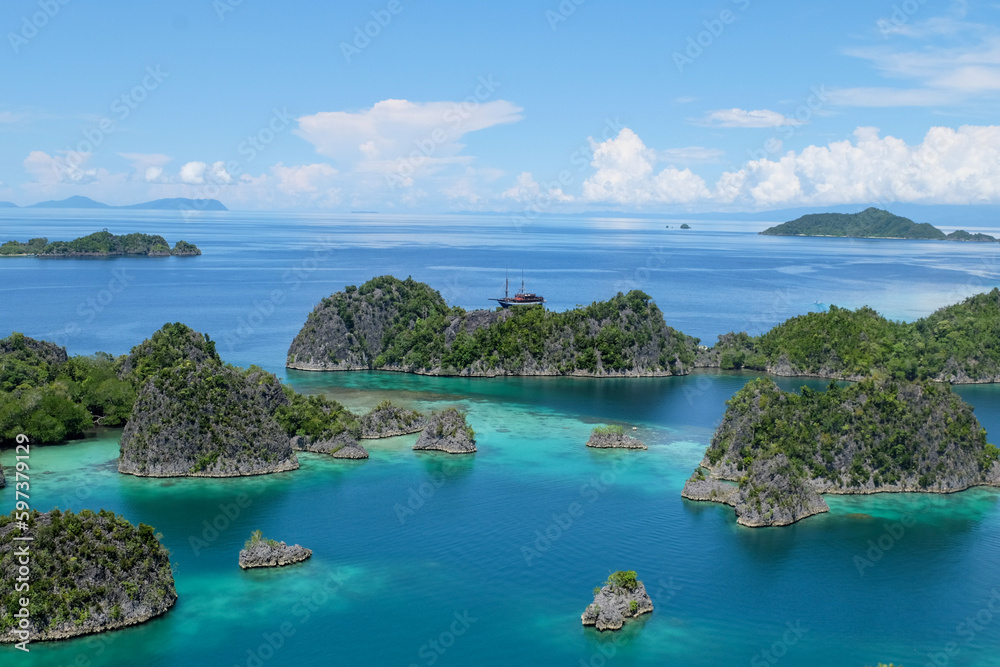 Fototapeta premium Piaynemo in Raja Ampat Indonesia