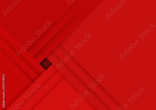 Red line modern style template presentation premium cover banner background