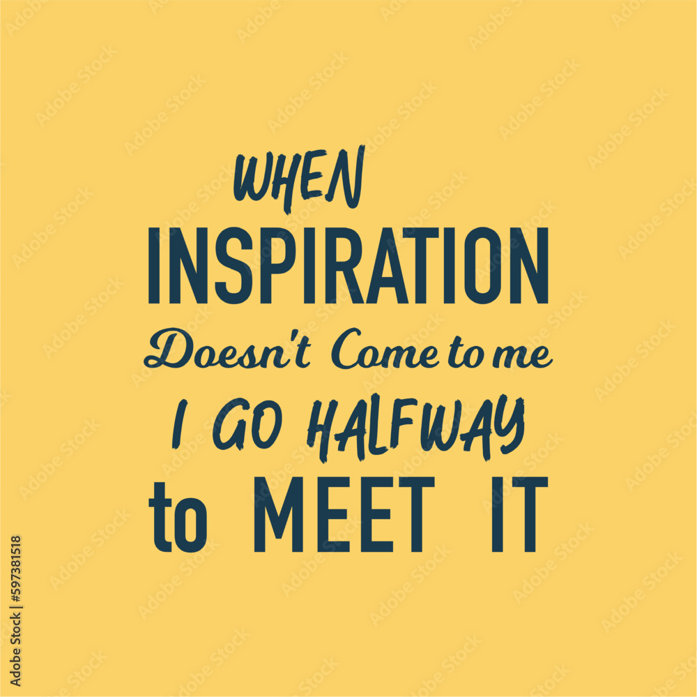 Fototapeta premium vector quote, word inspiration background design