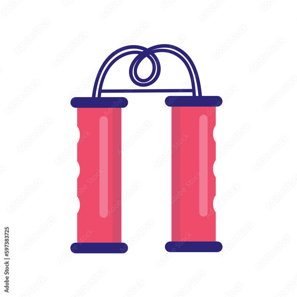 Sports Equipment Illustration Set_Hand grip Sports Equipment Illustration Set_Hand grip