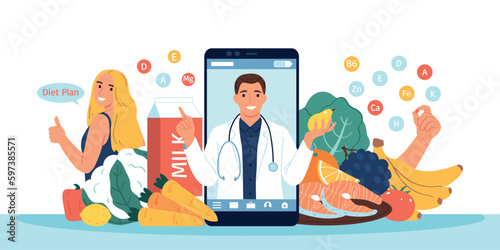 Nutritionist And Diet Concept