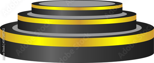 3D Vector Podium