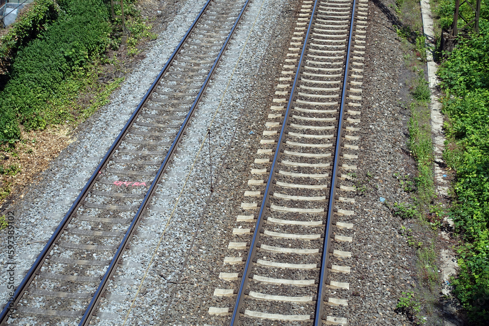 Fototapeta premium Bahngleise