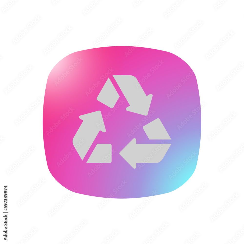 Obraz premium Recycle - Pictogram (icon) 