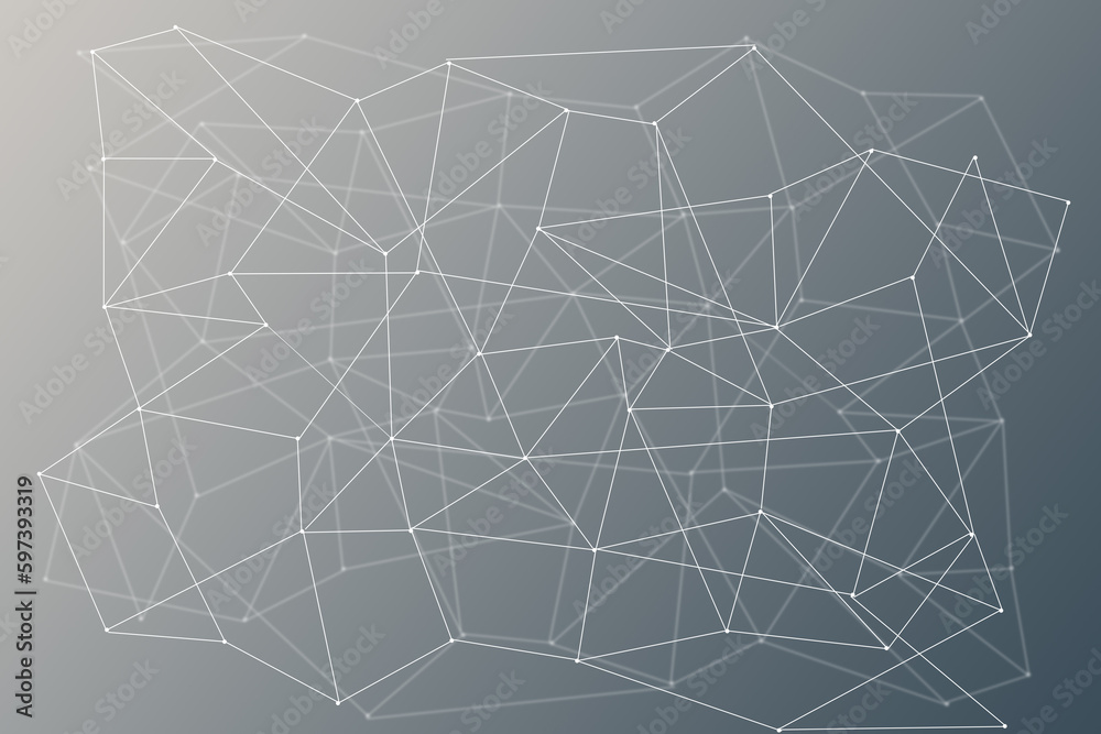 Hintergrund oder Banner mit vernetzten Punkten Hintergrund oder Banner mit vernetzten Punkten