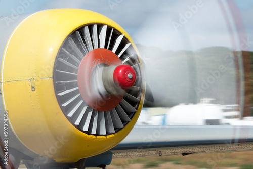 Motor radial de avión