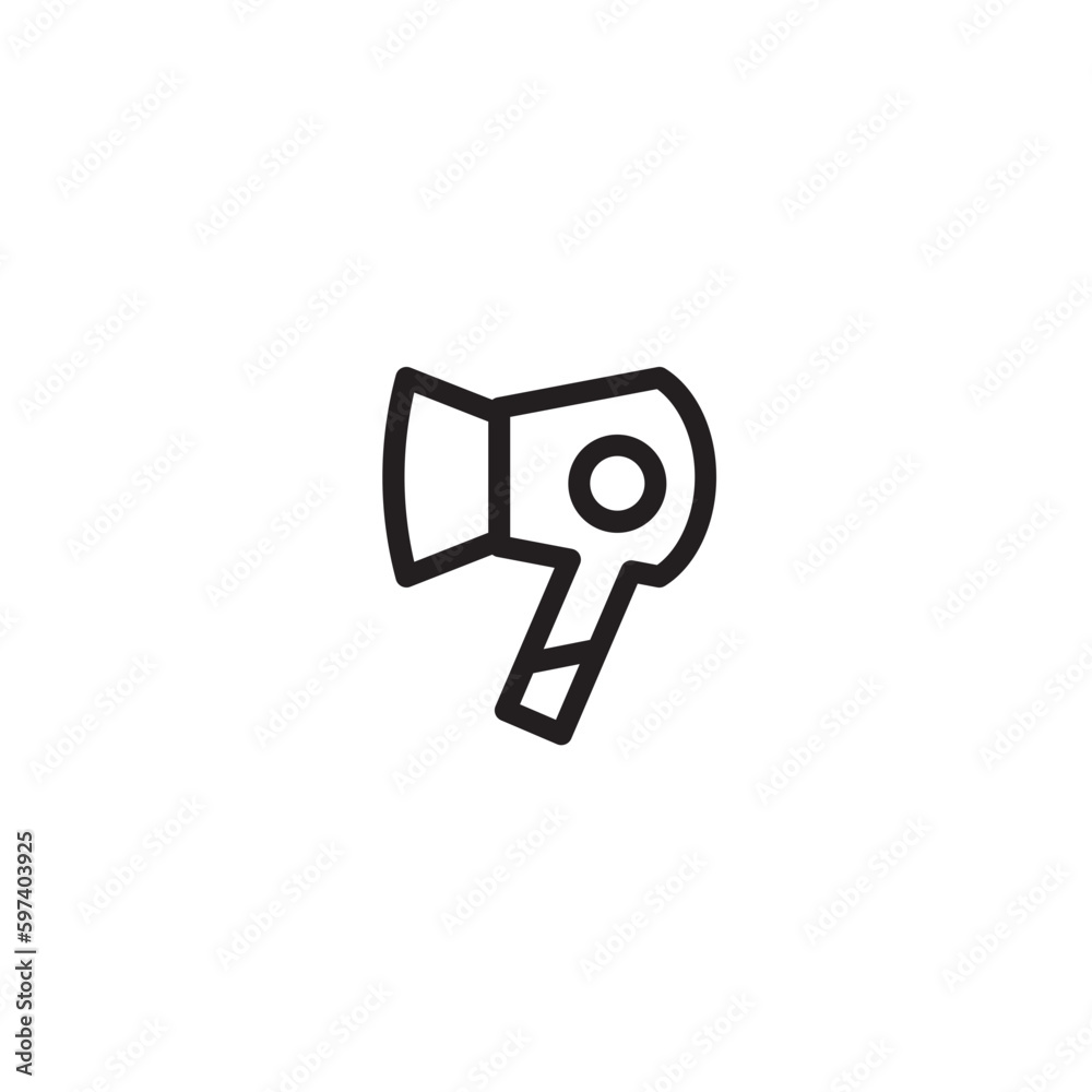Dryer Hair Hot Outline Icon Dryer Hair Hot Outline Icon