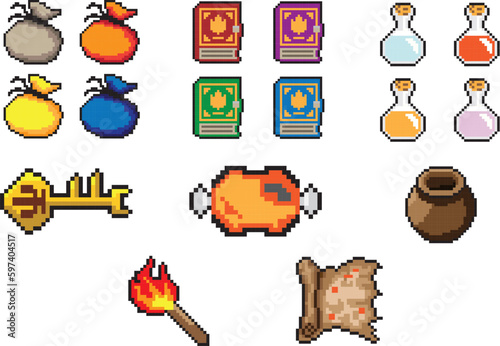 ドット絵・キャラクター詰め合わせ Assorted Pixelart 