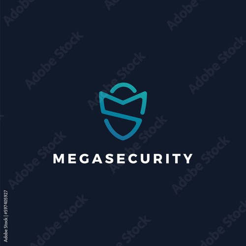 MS Security Guard Logo Icon