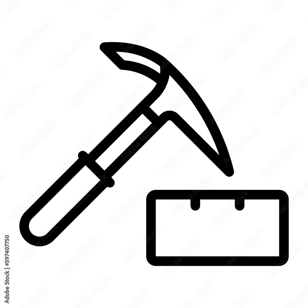 data mining line icon data mining line icon