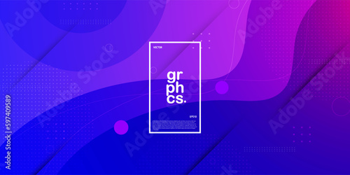 Modern minimal purple abstract background wave design vector for banner cover book flayer and other element graphic design.Eps10 vector