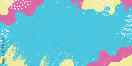 Bright background. Background pattern, abstract colored shapes. Vector background.