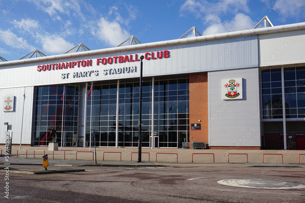 Southampton England 4 November 2022 St Mary s Stadium Home Of southampton-england-4-november-2022-st-mary-s-stadium-home-of