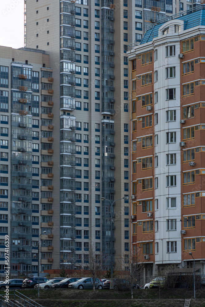 panel house in moscow with windows panel house in moscow with windows