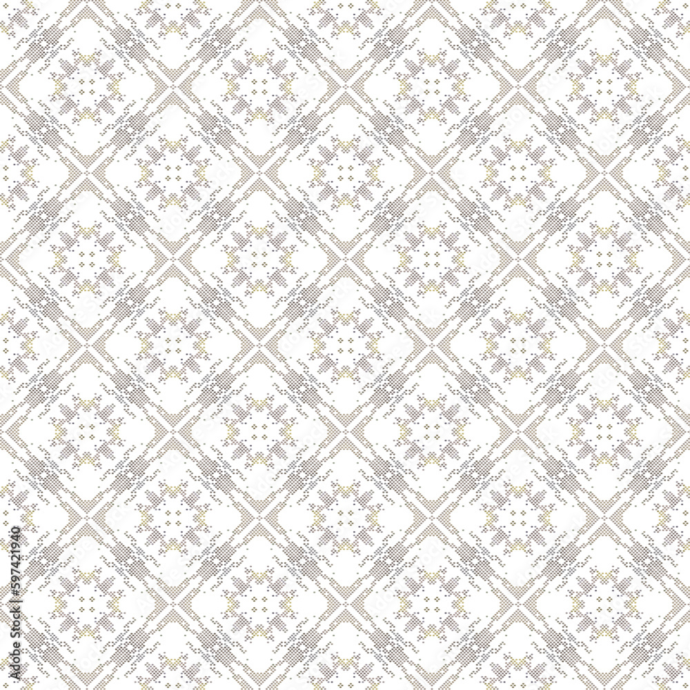 Decorative background made of small dotes. The rich decoration of abstract patterns for construction of fabric or paper.
Decorative background made of small dotes. The rich decoration of abstract patterns for construction of fabric or paper.