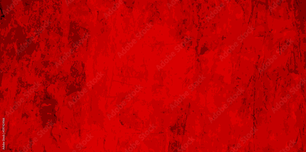 Red grunge background. Abstract red background vintage grunge texture