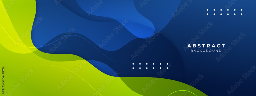 Minimal blue and green geometric shapes abstract modern background design. Design for banner Minimal blue and green geometric shapes abstract modern background design. Design for banner