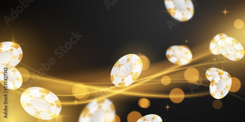 casino background design for banner gambling templates luxury vector illustration