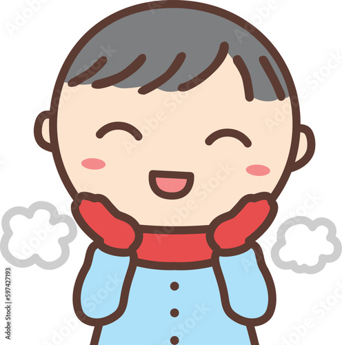 「暖かい」絵カード（生活場面）【療育・発達障害・自閉症】