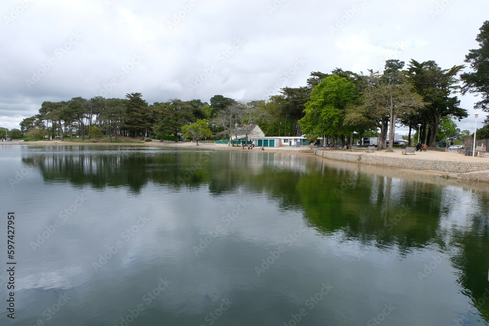 Piscine d'eau de mer de la plage de Conleau Piscine d'eau de mer de la plage de Conleau