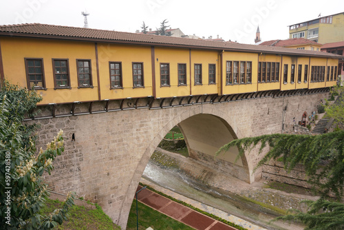 Irgandi Bridge in Bursa, Turkiye