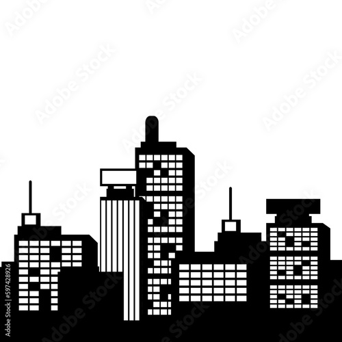 City Silhouette Illustration