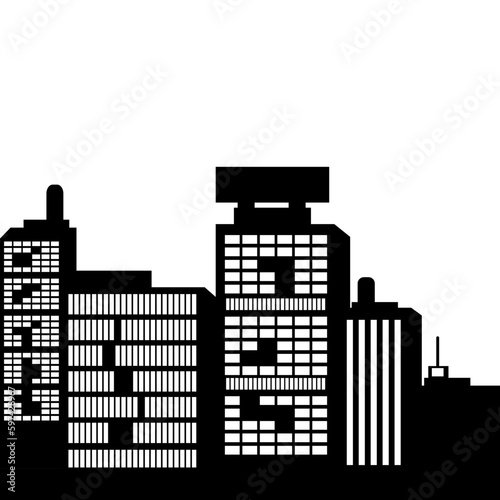 City Silhouette Illustration