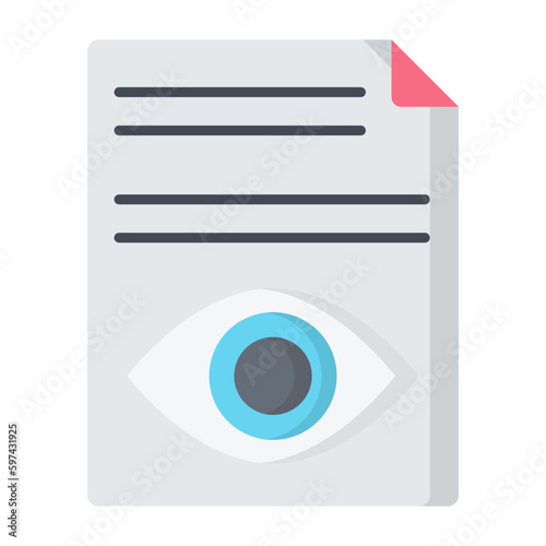 Report Flat Icon