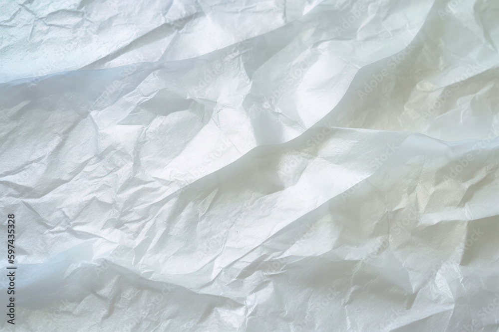 Obraz premium white fiber paper 3d background, Generative AI