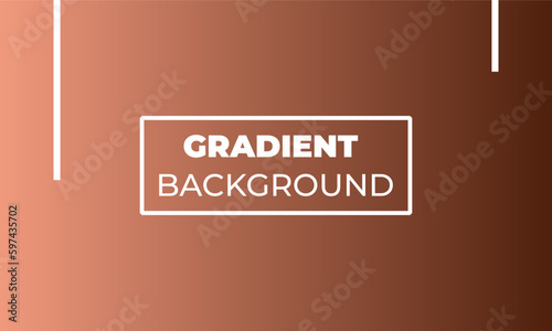 Brown gradient background. Brown background with gradients. Dark brown vector colorful backdrop. Templates of texture for banners, posters, flyers, and presentations.