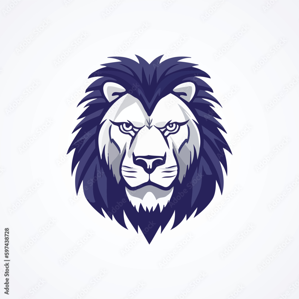 Lion head logo design vector template. Lion head vector icon. Lion head logo design vector template. Lion head vector icon.