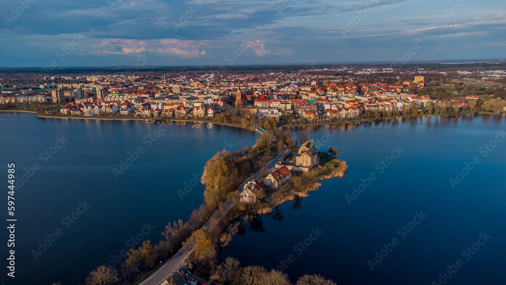Charming town of Ełk by the picturesque lake - perfect place for relaxation and leisure